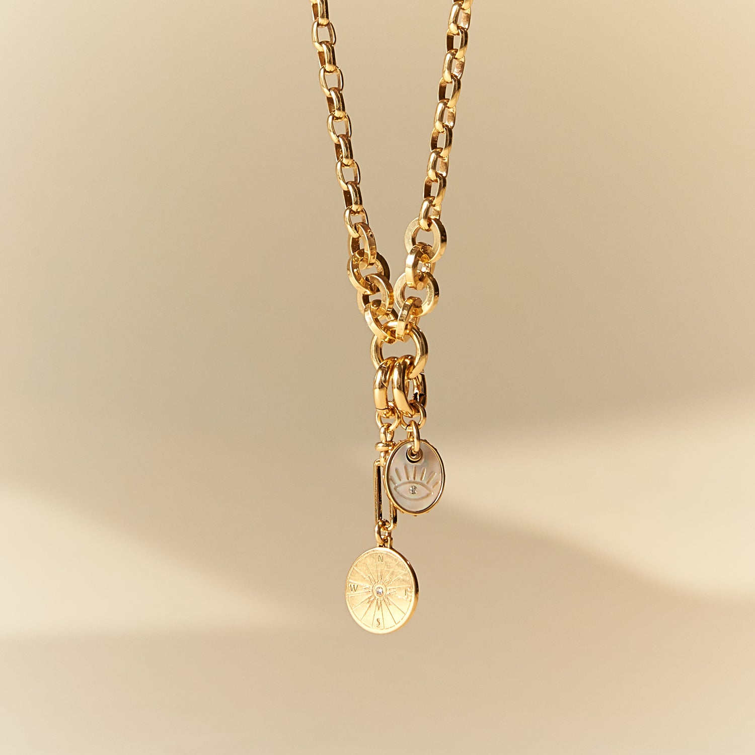 Voyager Necklace Gold by Mignonne Gavigan