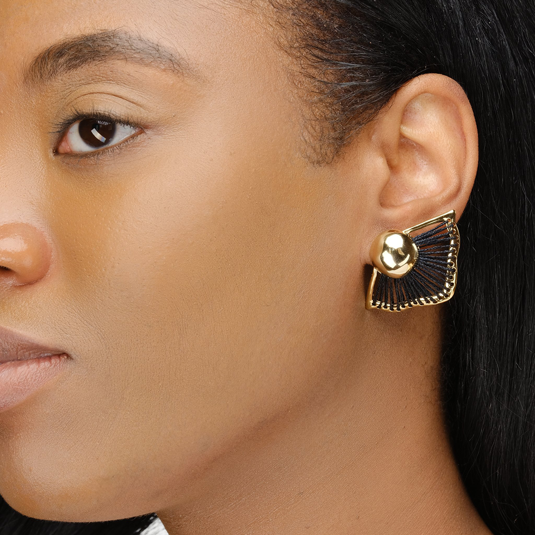 Wren Statement Stud Earring by Akola