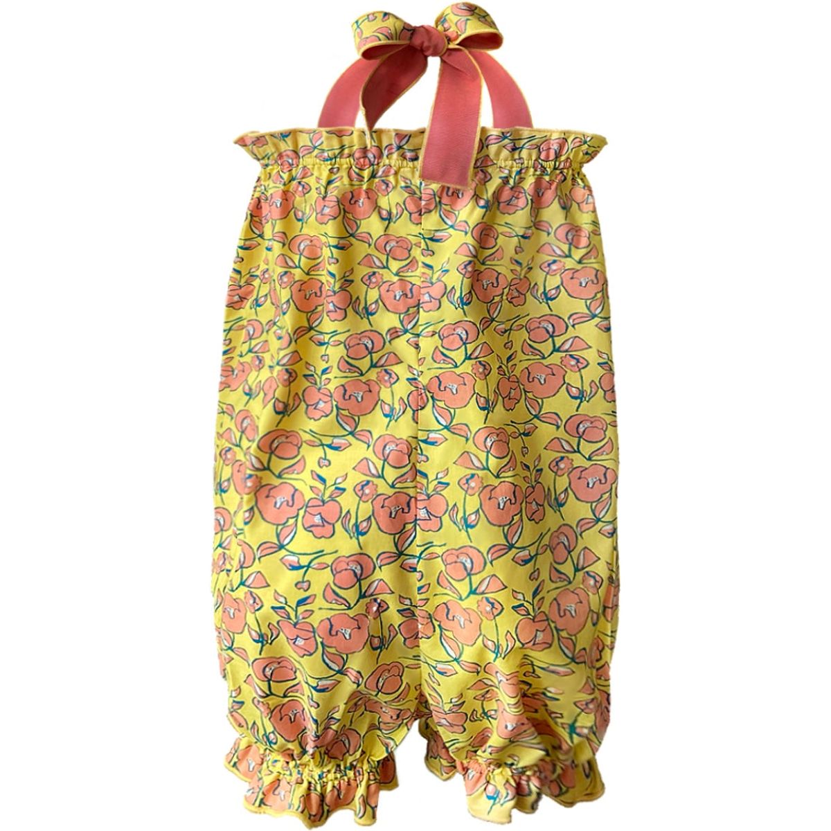 Women's Peter Playsuit in Yellow by Casey Marks