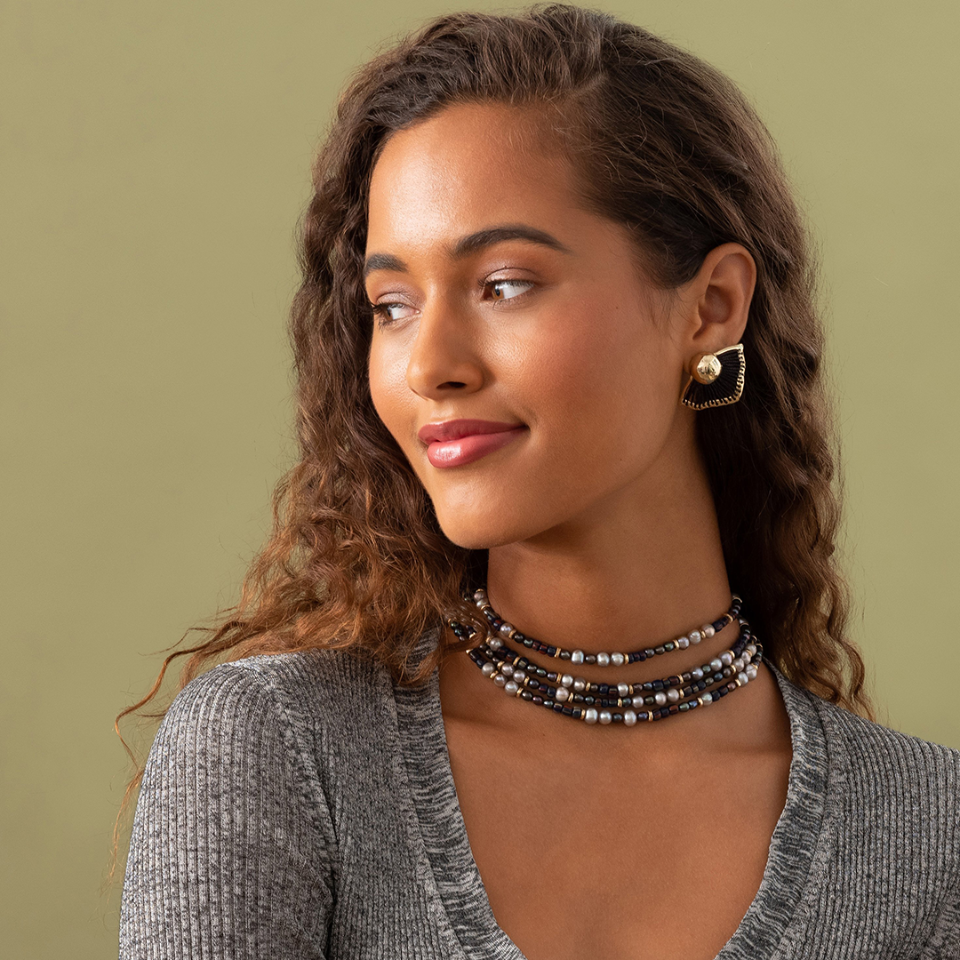 Wren Statement Stud Earring by Akola