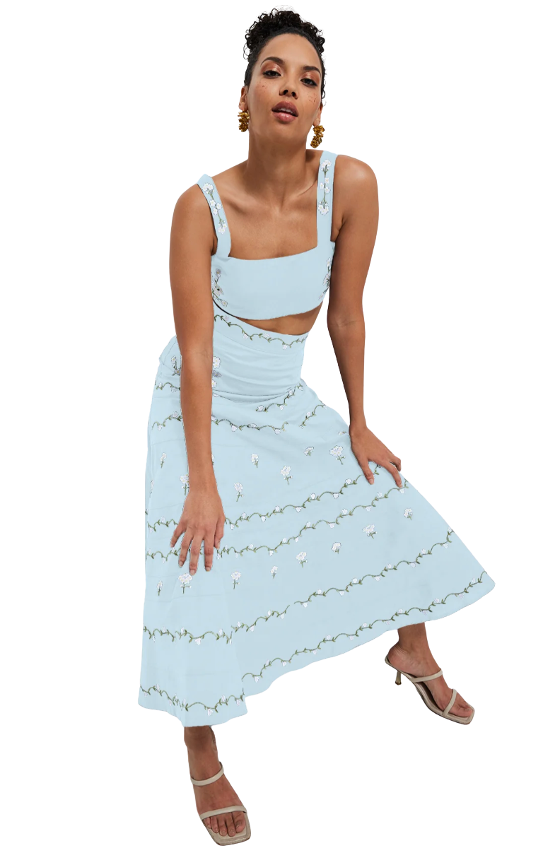 DERYA SKIRT SET by Fanm Mon