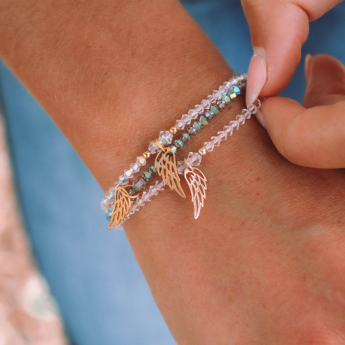 Angelic Light Cancer Research Bracelet