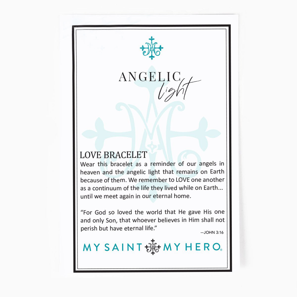 Angelic Light Bracelet - Silver by My Saint My Hero