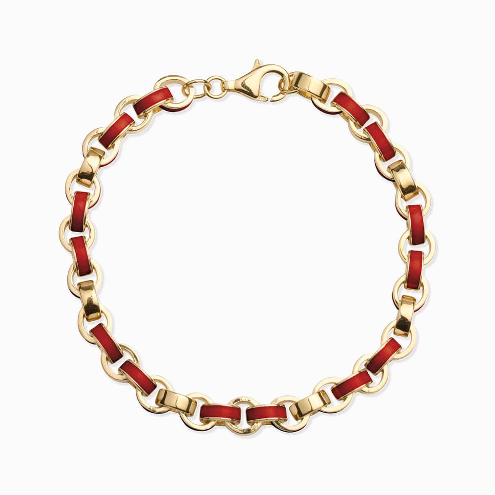 Chunky Enamel Bracelet by Awe Inspired