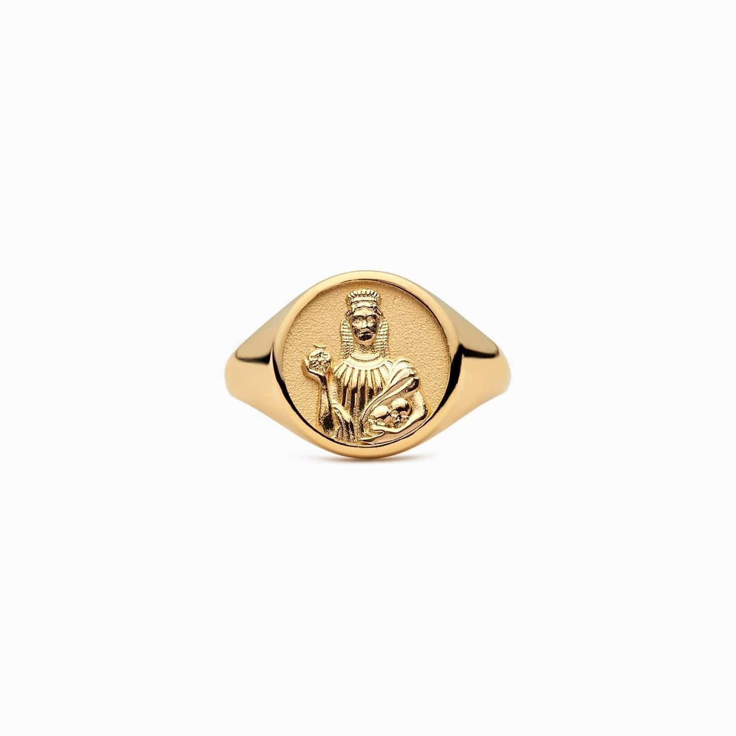 Goddess Signet Ring by Awe Inspired