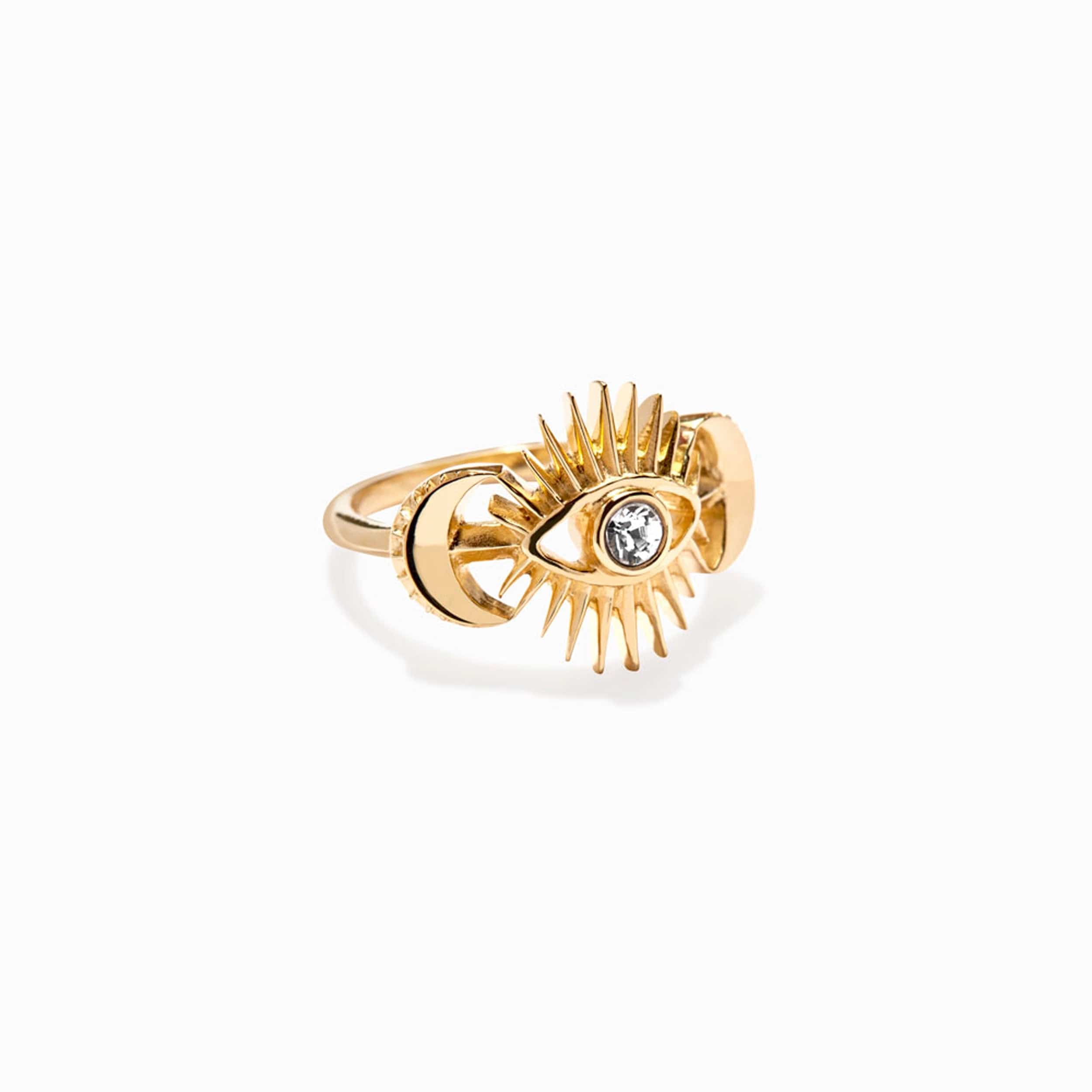 Celestial Evil Eye Ring by Awe Inspired