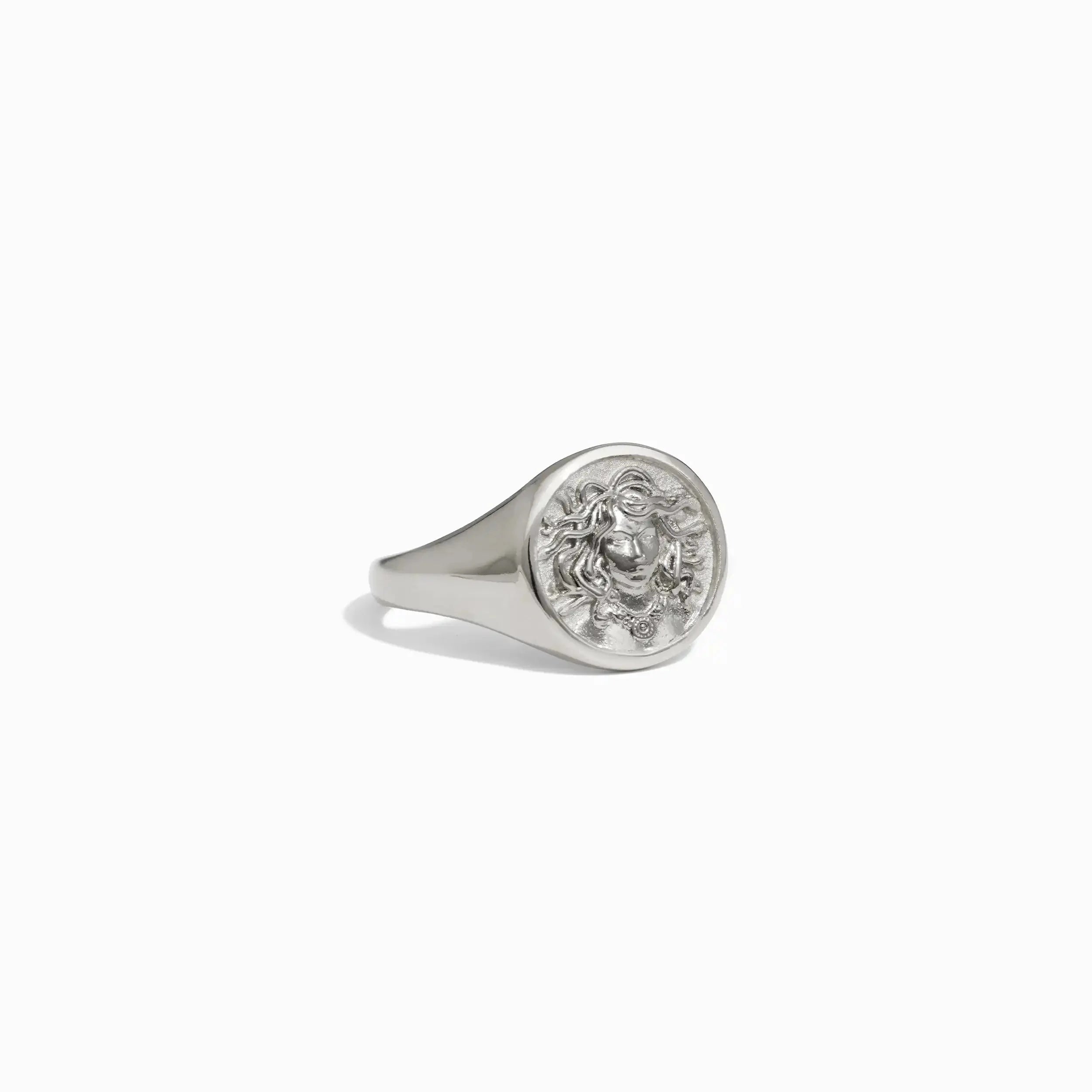 Medusa Signet Ring by Awe Inspired