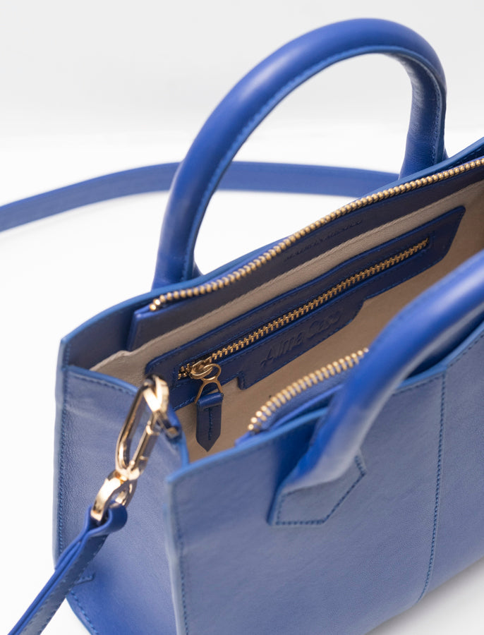 Isabel Handbag Blue by Alma Caso