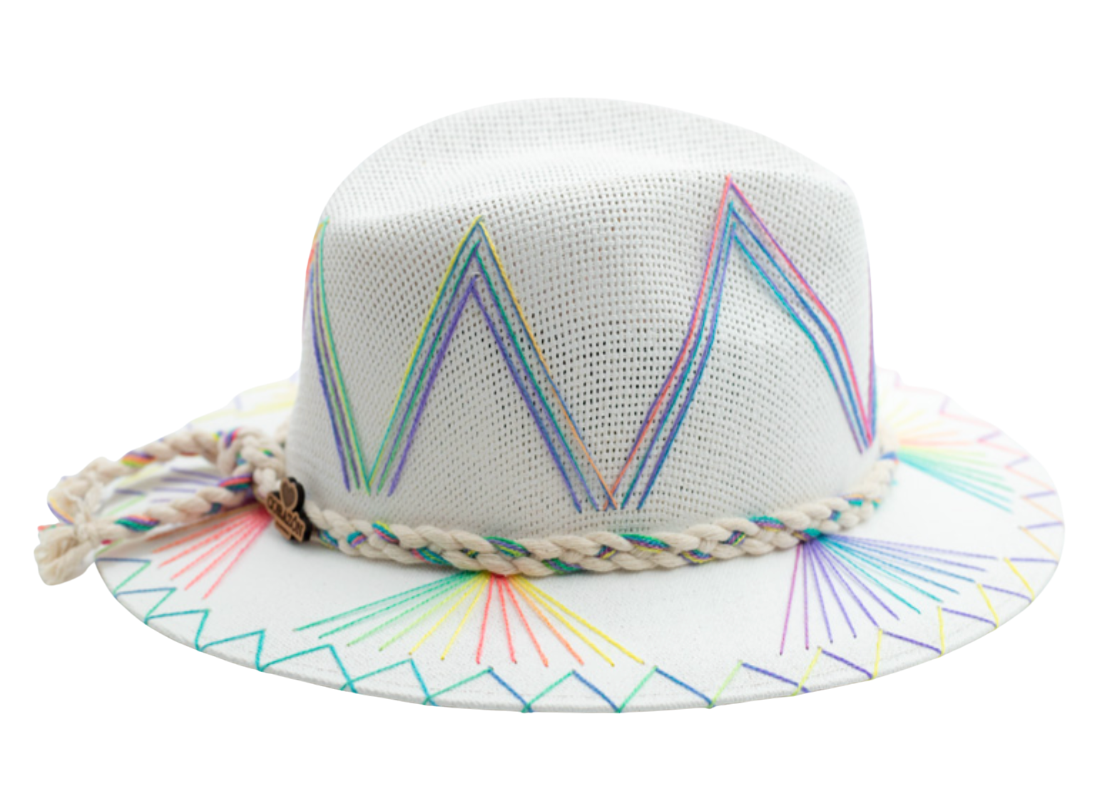 Rainbow Isabella Bebe Hat by Corazon Playero