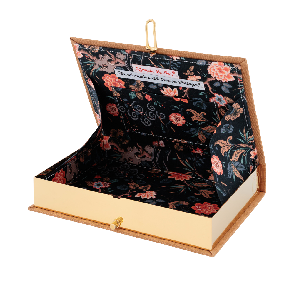 Home Is Where the Art Is Book Clutch by Olympia Le Tan