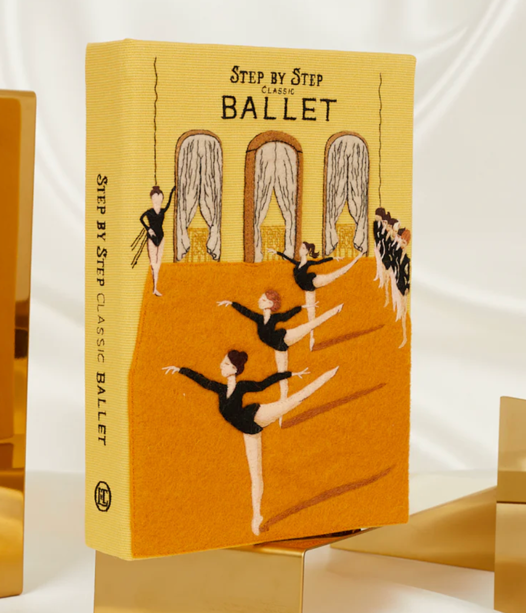 Ballet Class Book Clutch by Olympia Le Tan