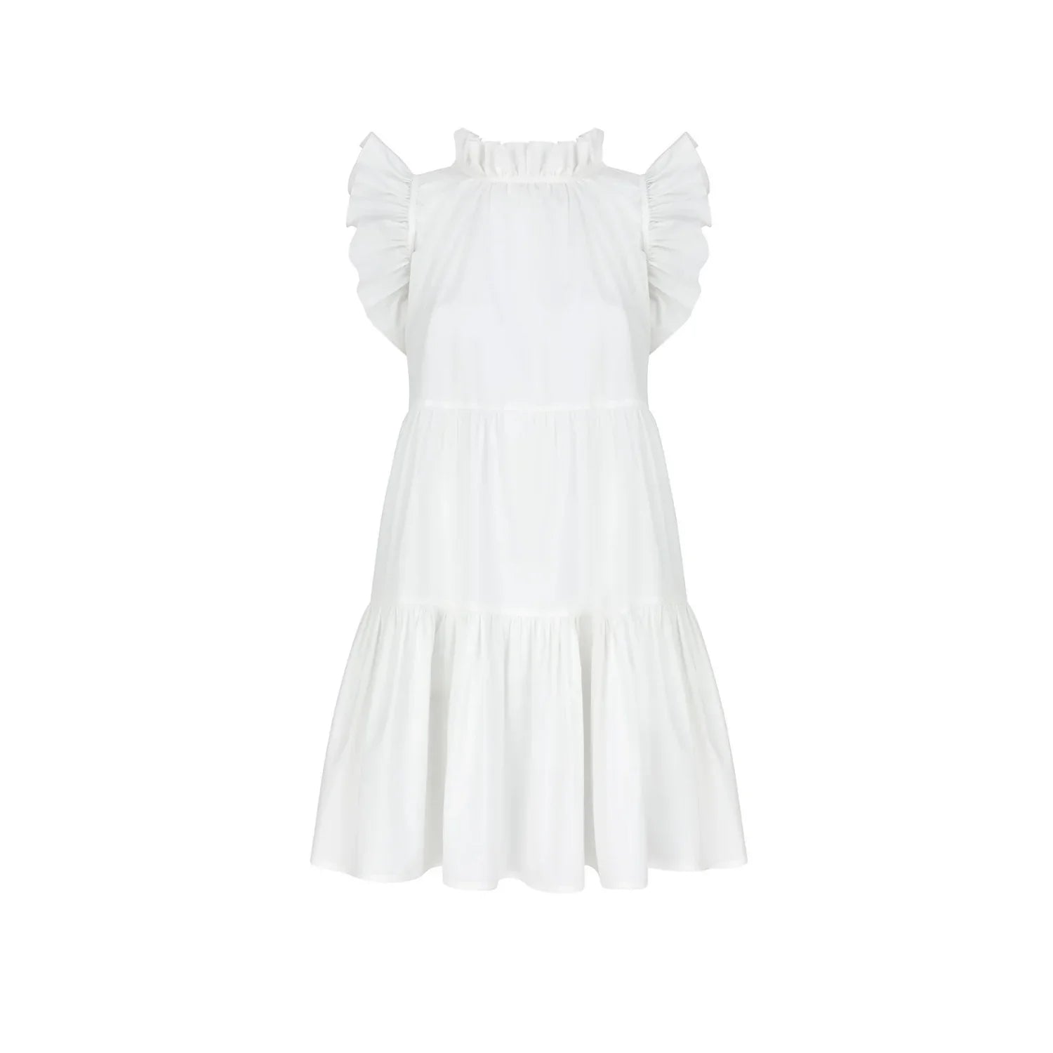 Luna Dress White by Monica Nera