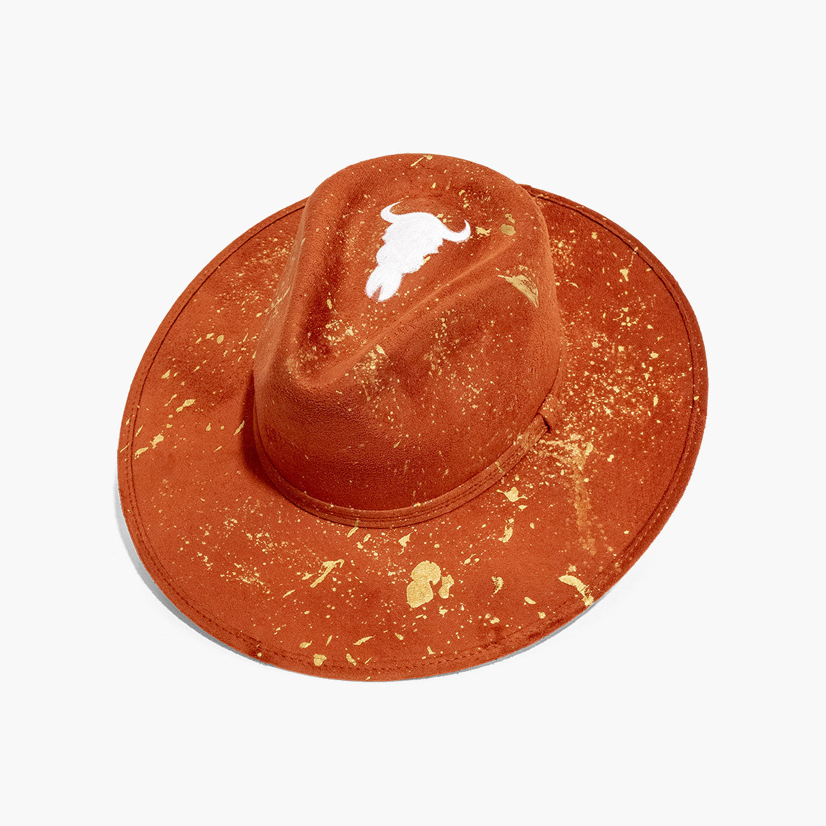 Bevo Drip Longhorn Fedora by AB.LINO