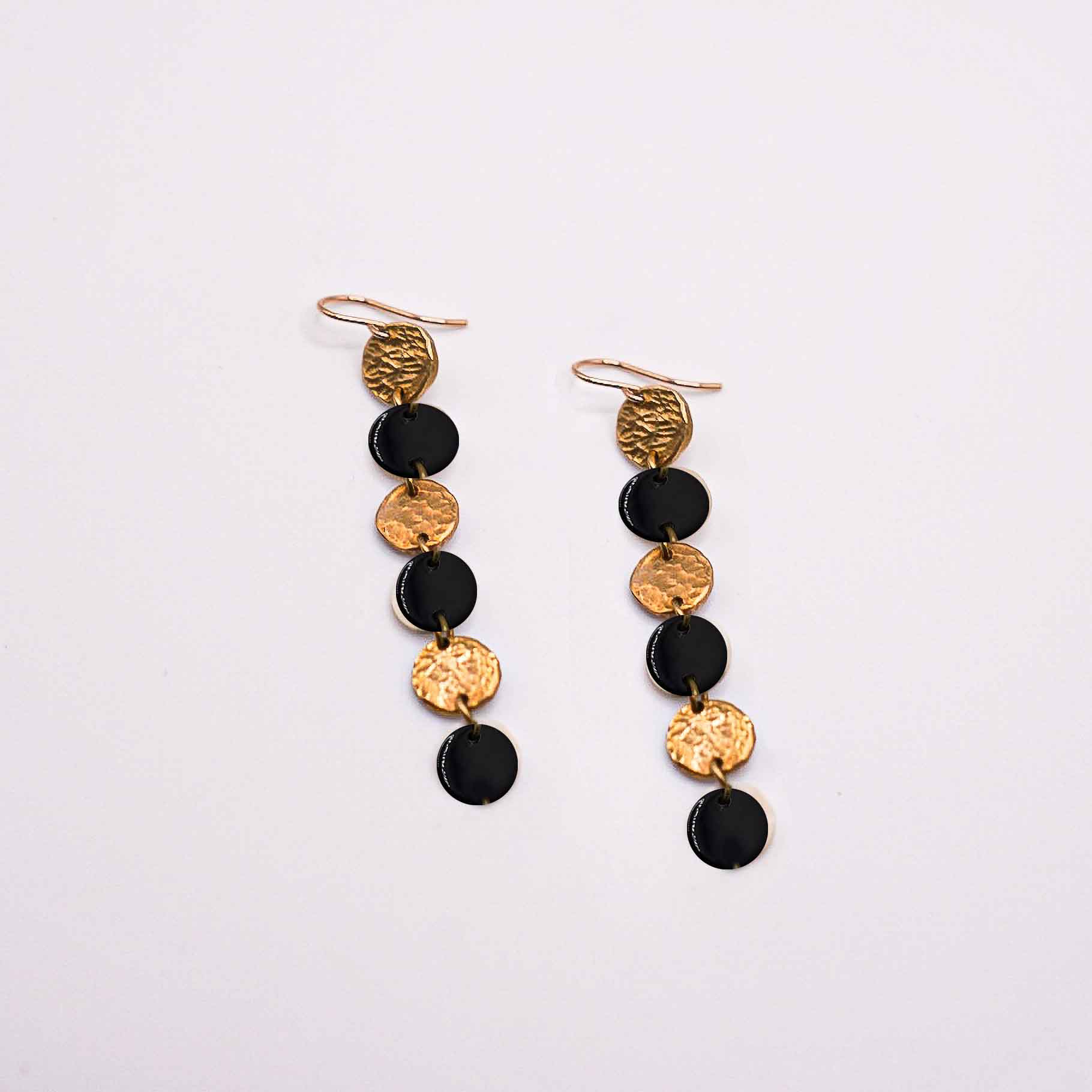 Asani Linear Drop Earrings by Akola