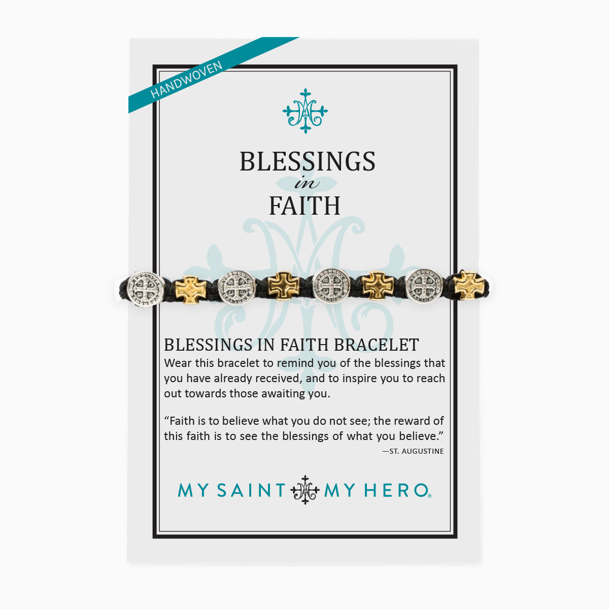 Blessings in Faith Bracelet by My Saint My Hero