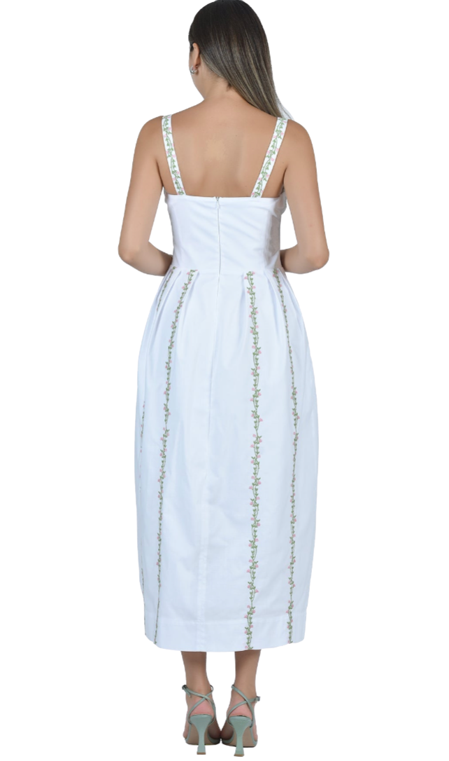 CATHERINE MIDI DRESS by Fanm Mon