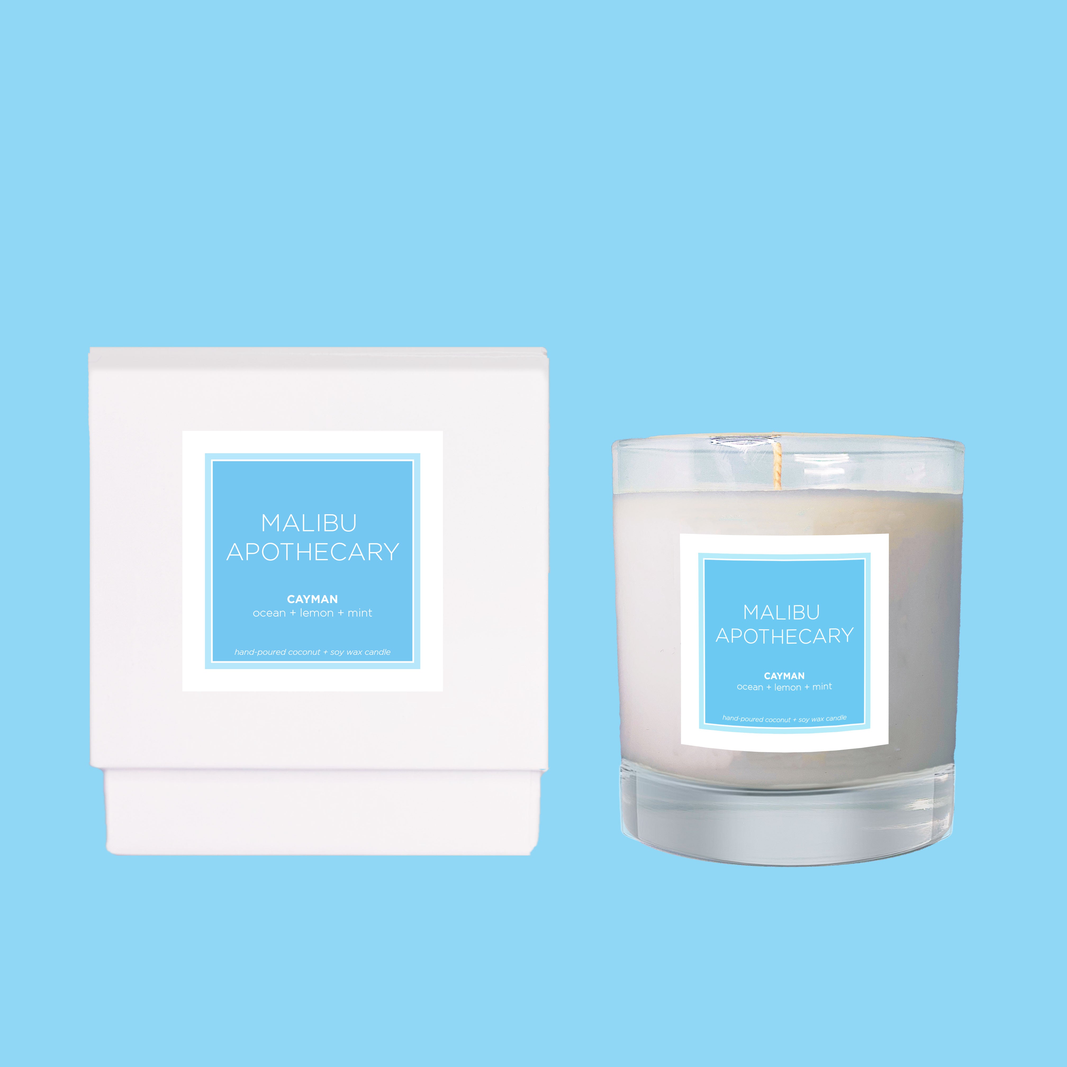 Clear Gloss x Blue Candle by Malibu Apothecary