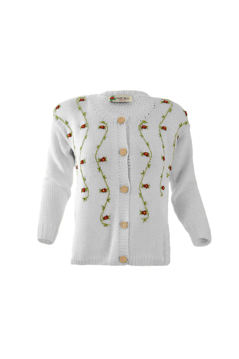 CLEMATIS Cotton Cardigan (Pre-Order) by Fanm Mon