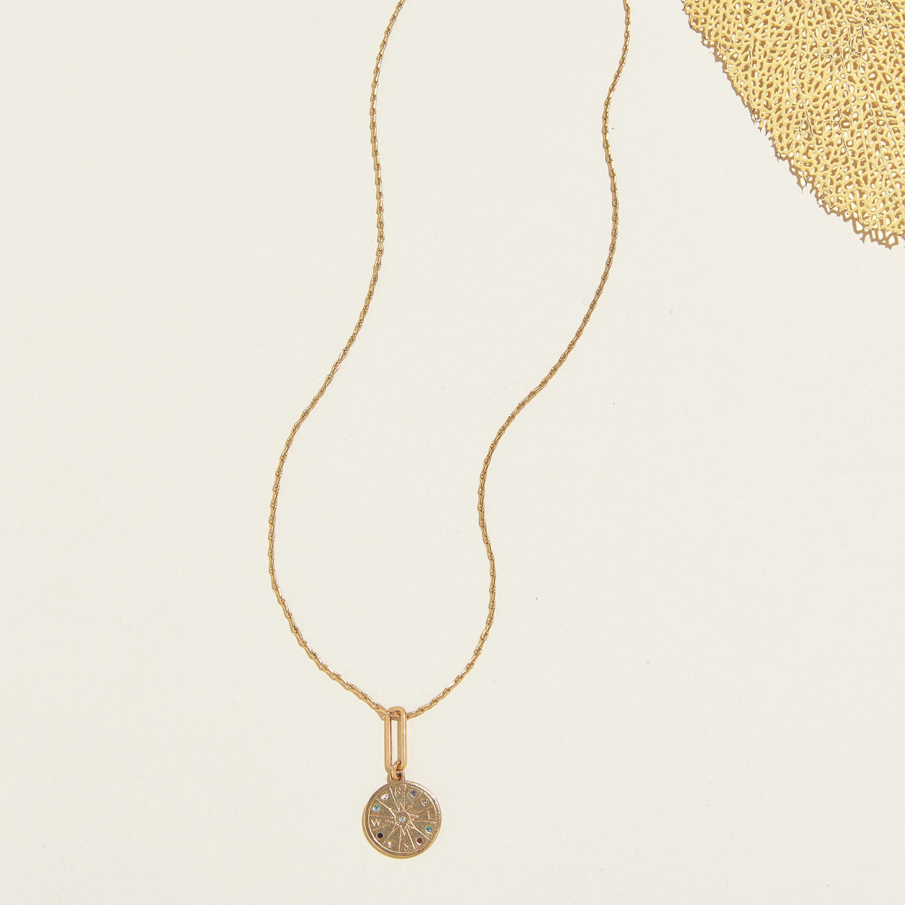Seeker Necklace Gold by Mignonne Gavigan