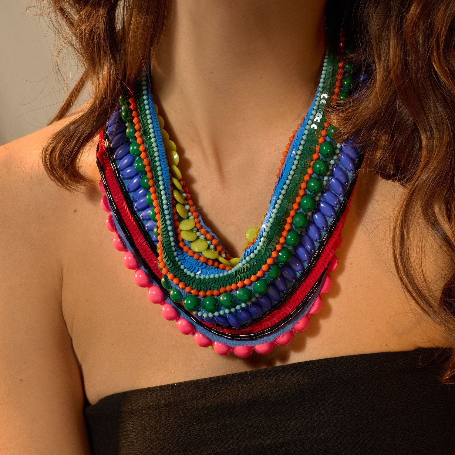 Samira Mini Scarf Necklace by Mignonne Gavigan