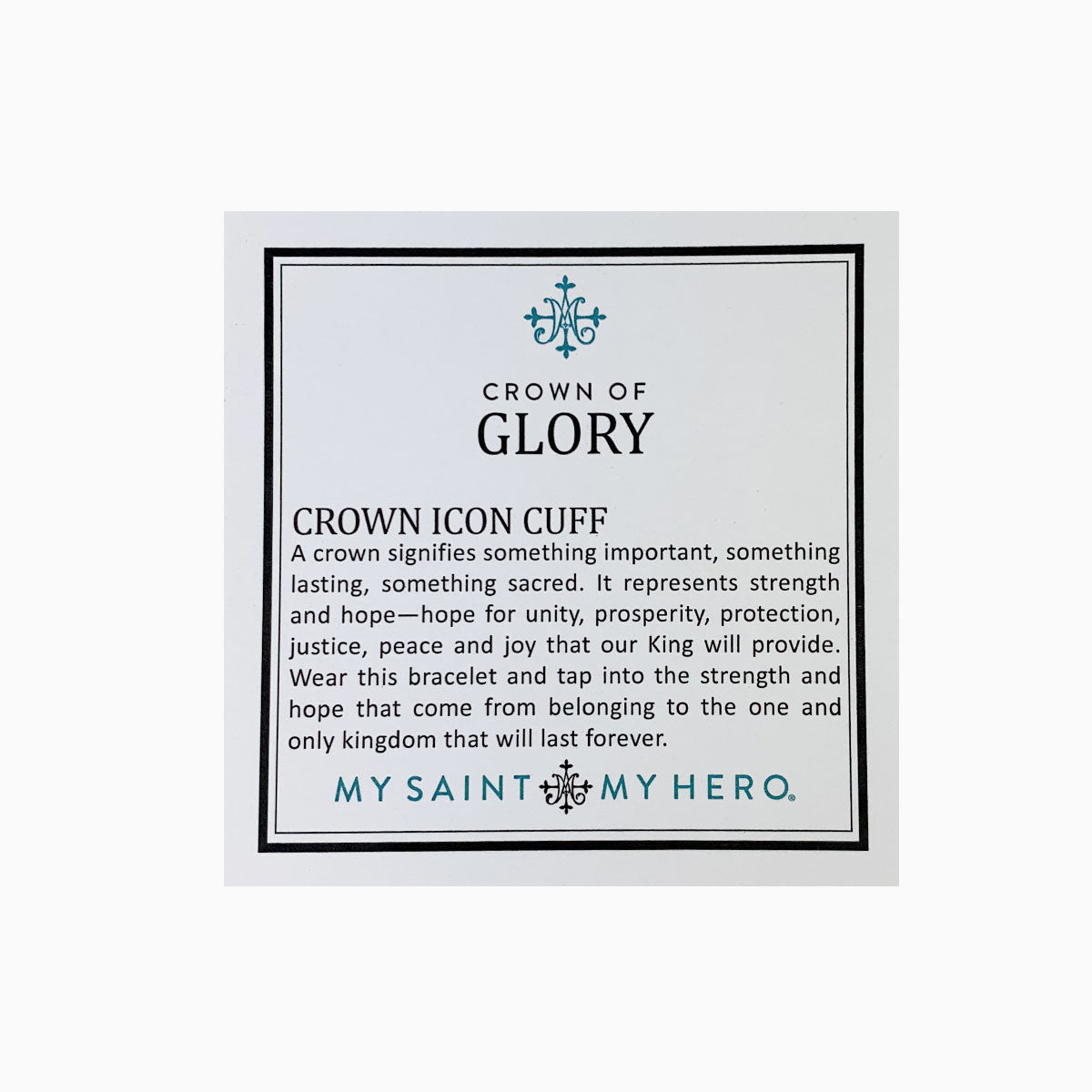 Crown of Glory Cuff by My Saint My Hero