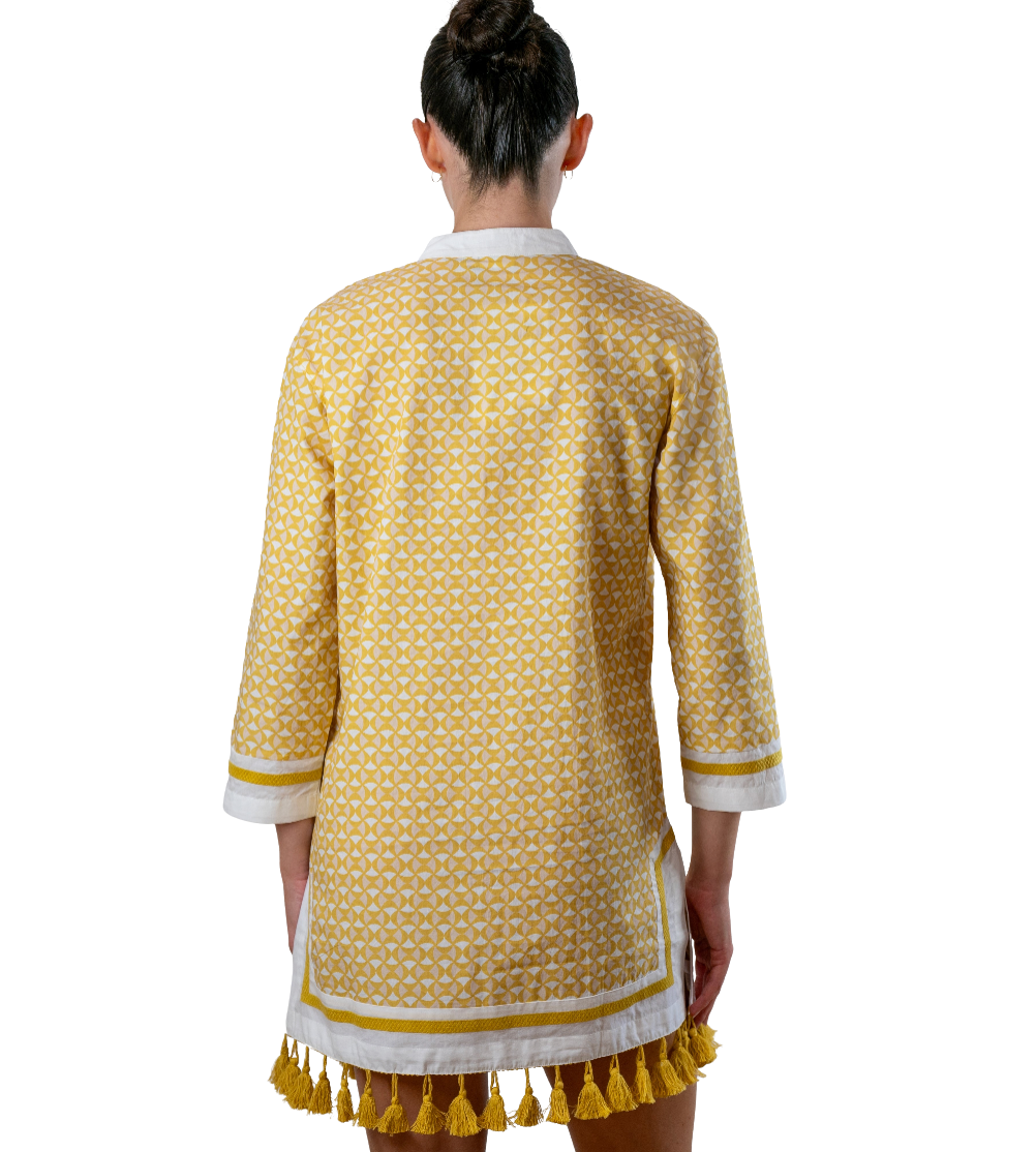 Monica Long Sleeve Tunic by Hermoza