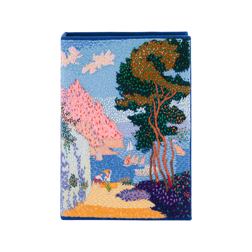 Capo Di Noli Book Clutch by Olympia Le Tan