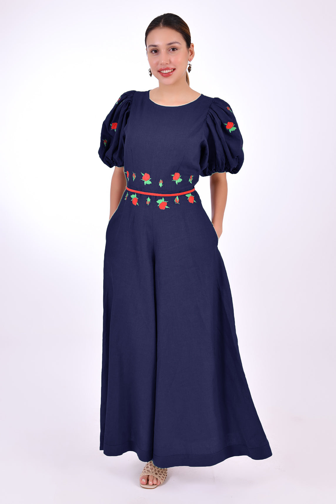 DATCHA JUMPSUIT 2 SLEEVES (Pre-Order) by Fanm Mon