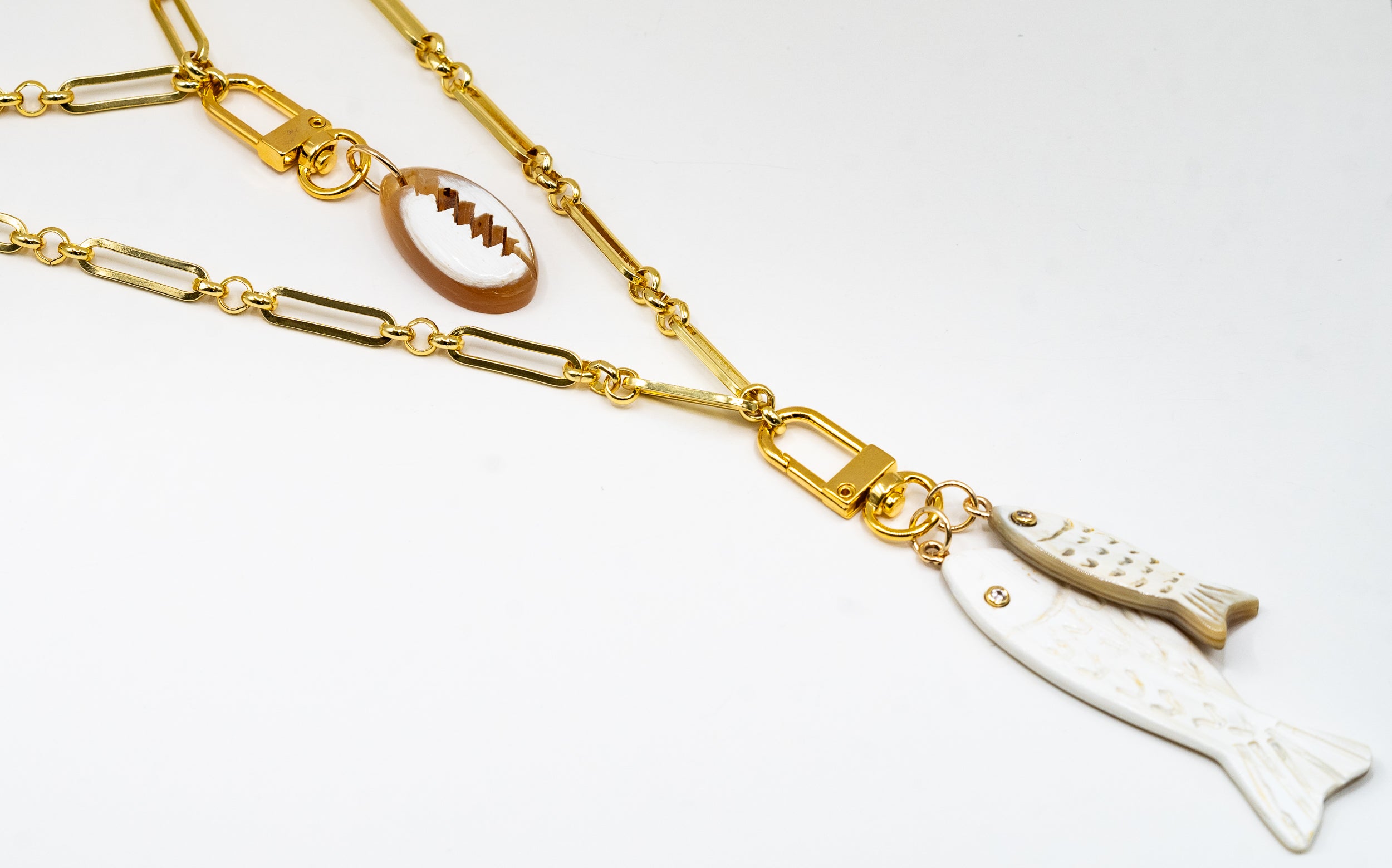Lilly Sisto Exclusive Double Fish Charm by Akola