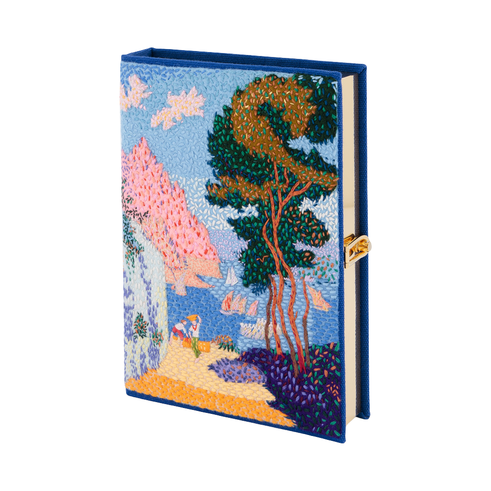 Capo Di Noli Book Clutch by Olympia Le Tan