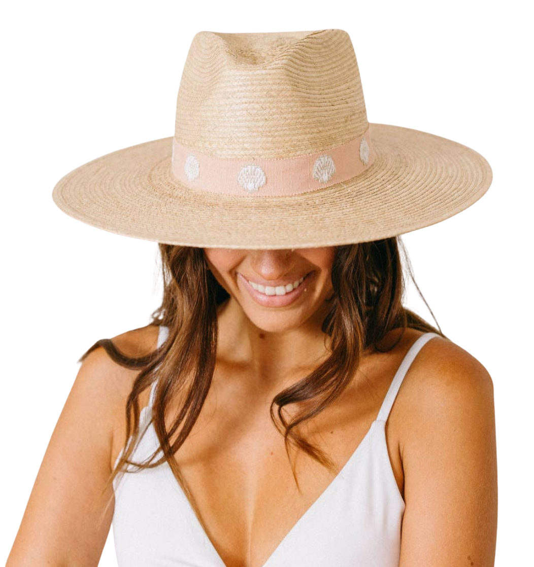 Shell Haven Palm Hat by Sunshine Tienda