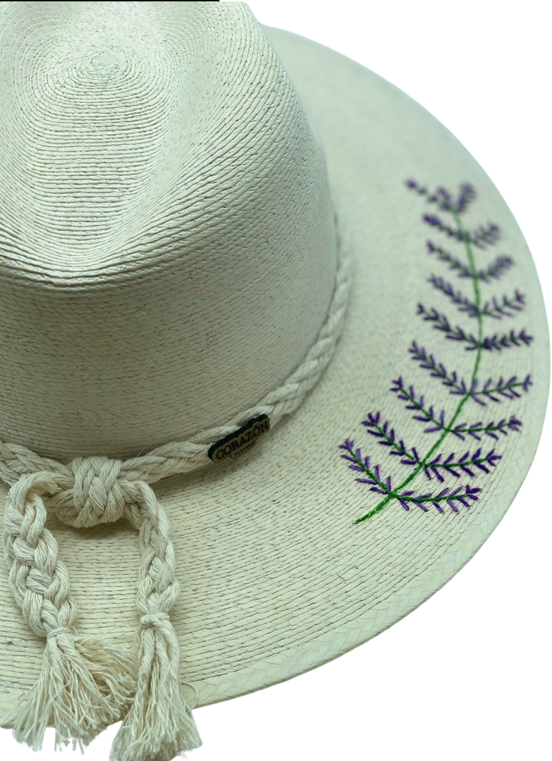 Exclusive Lavender Hat by Corazon Playero