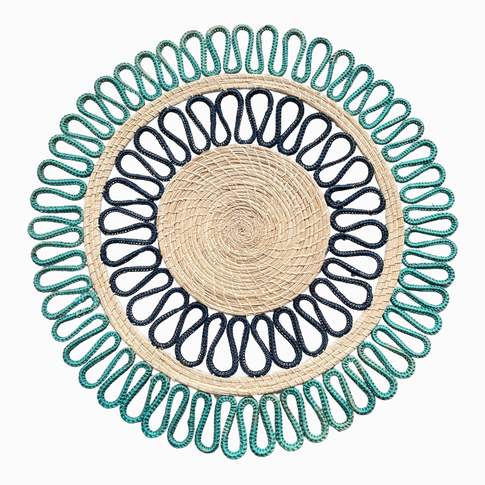 Magnolia Dos Placemat - Iraca Palm by Coro Cora