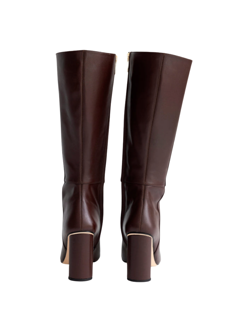 Celina Tall Boot - Espresso by Alma Caso