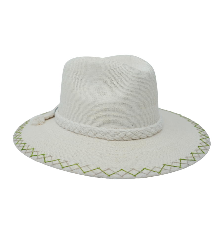 La Palma Green Palm Hat | Exclusive Hat by Corazon Playero