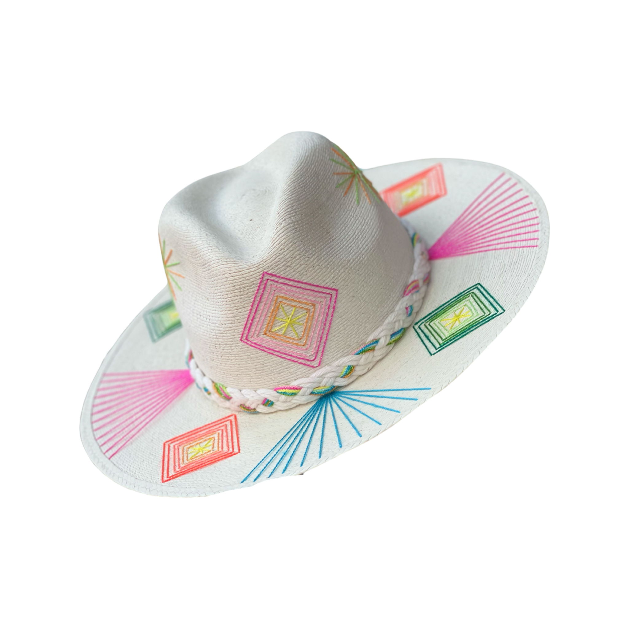 Exclusive Neon Marfa Hat by Corazon Playero