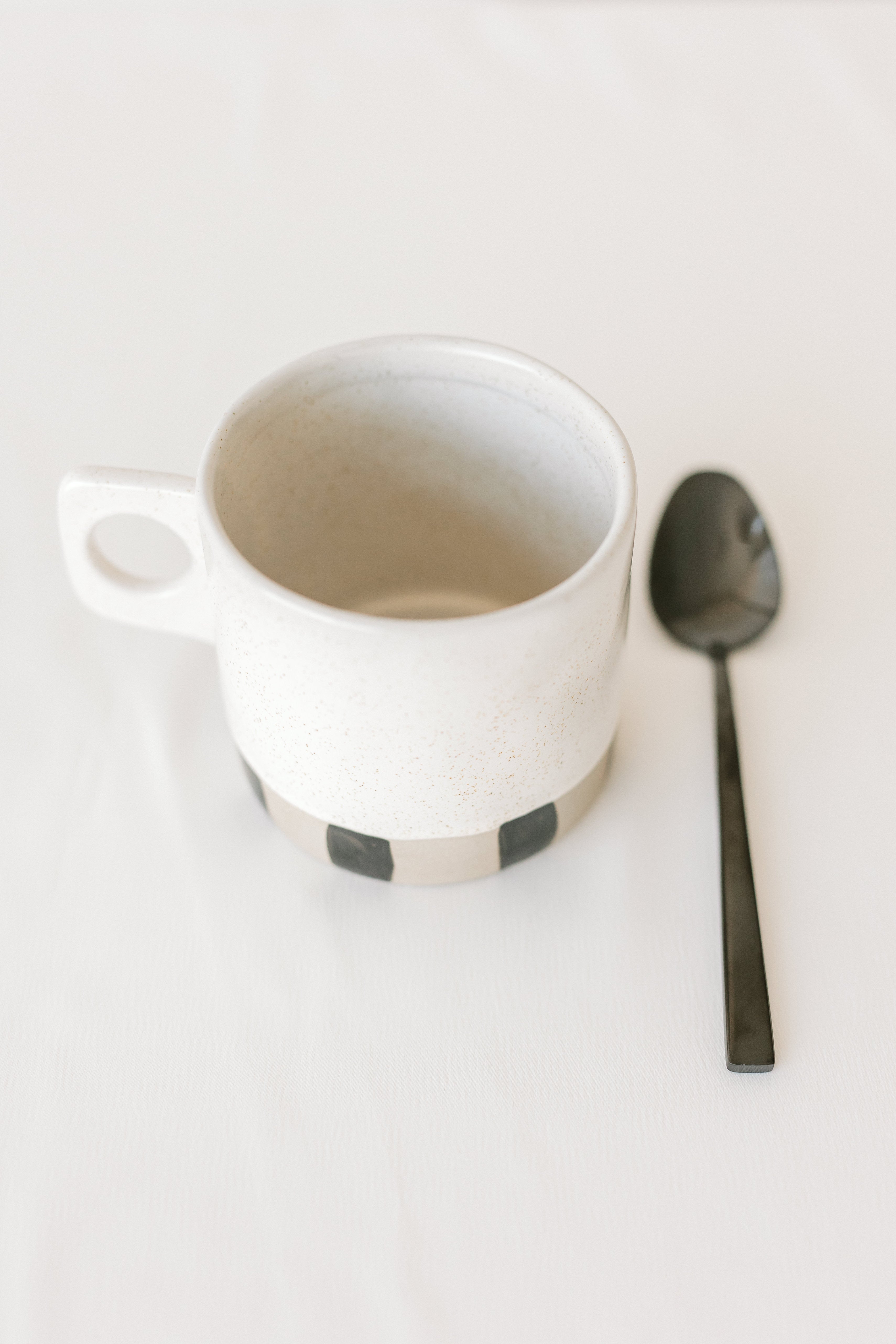 Black Tie Mug by Divine Ivy