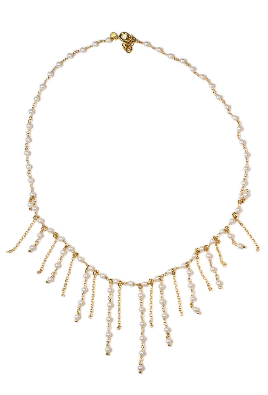 Cascata Di Perle Short Pearl Necklace by Cashfana