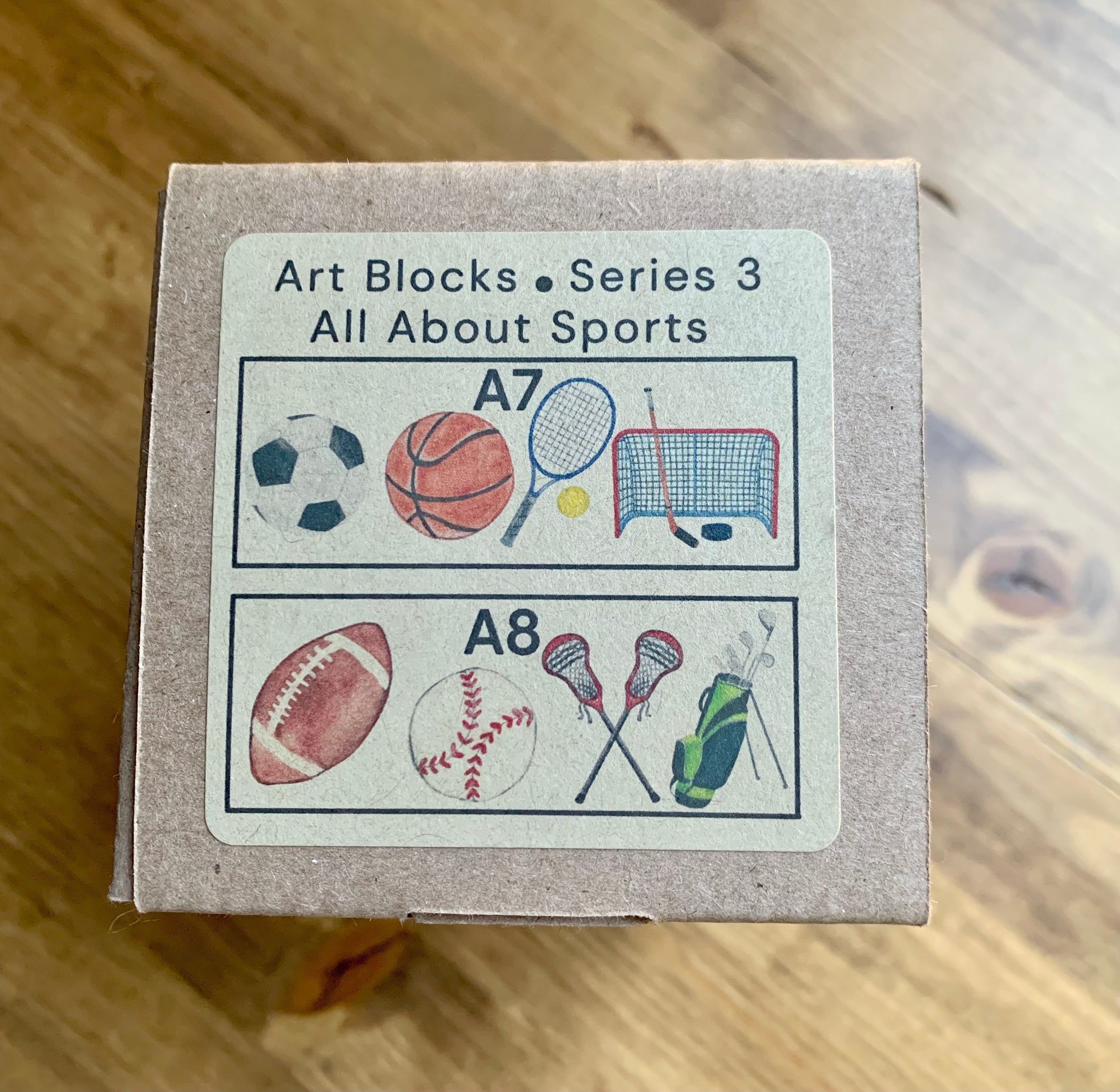 Art Blocks - Series 3 - All About Sports by Alli + Jean