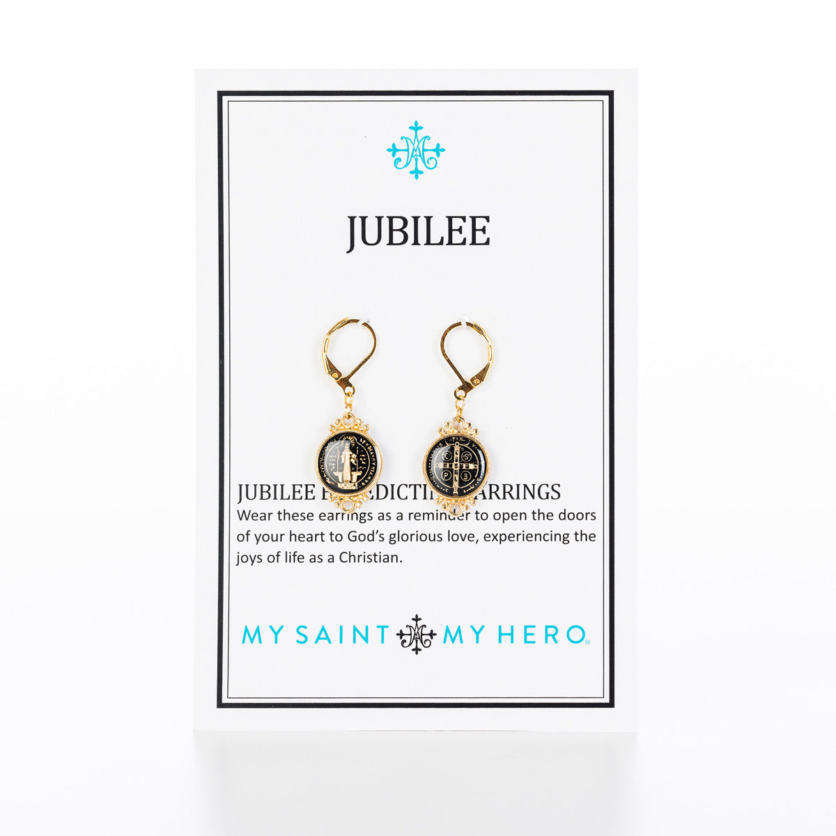 Jubilee Medal Earrings by My Saint My Hero