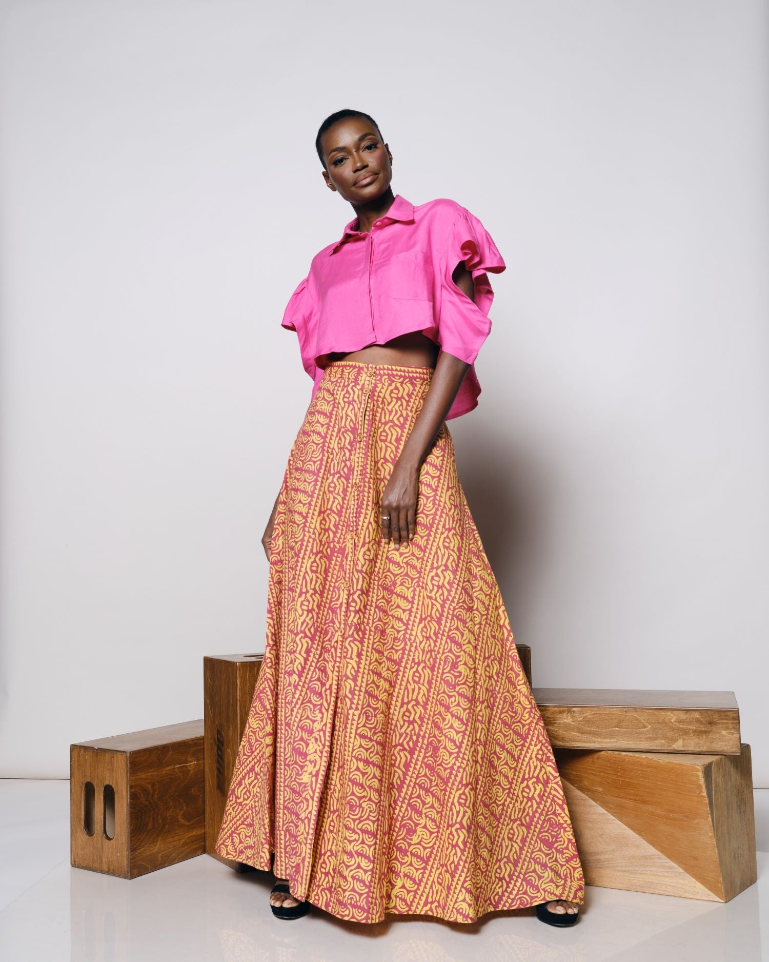 Praslin Skirt by KAHINDO