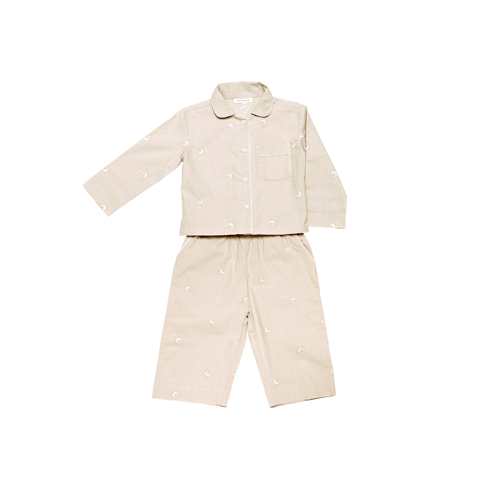 Moonchild Loungewear Set, Light Sand by Maanesten