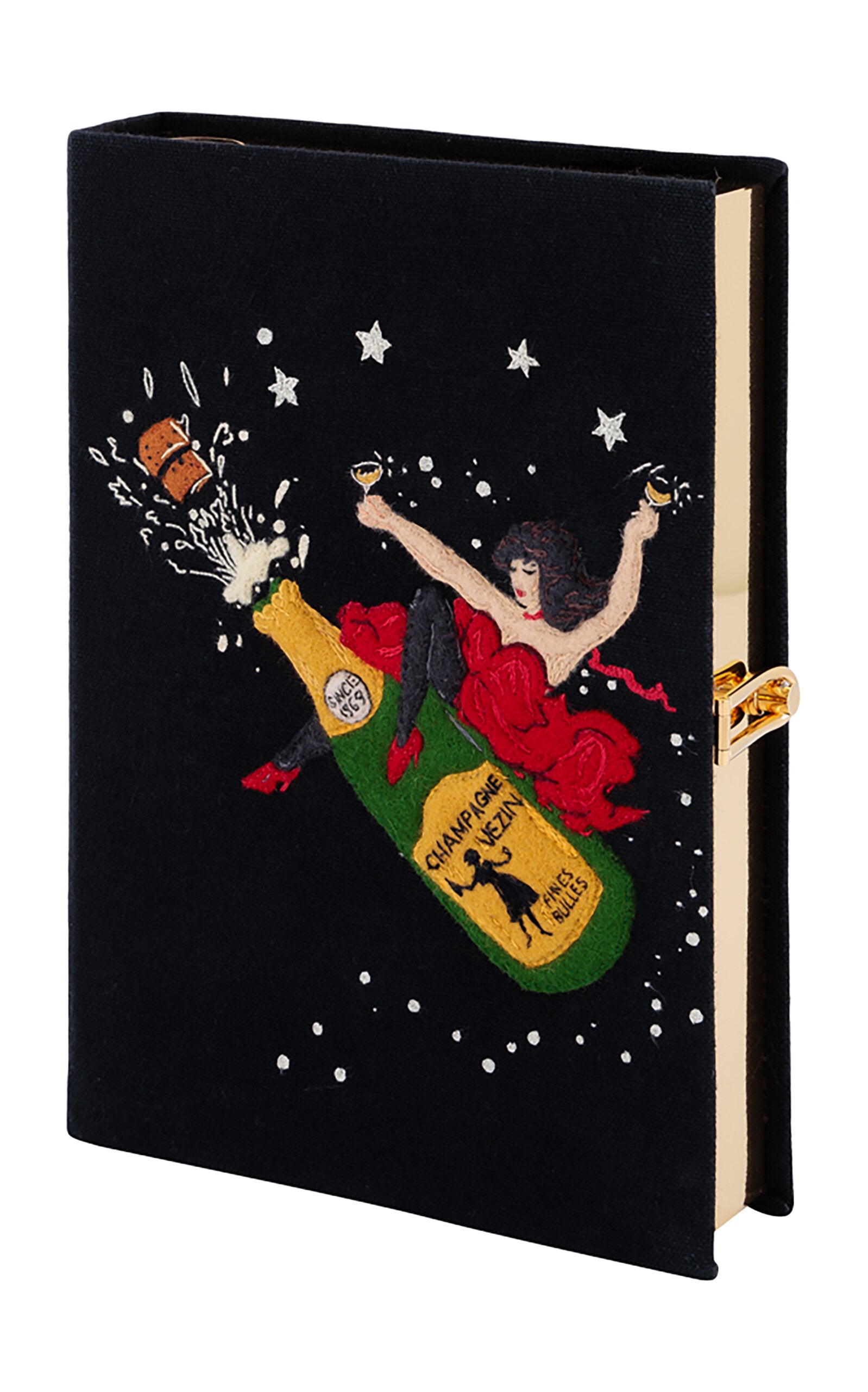Starry Night Spectacular Book Clutch (Strapped) by Olympia Le-Tan
