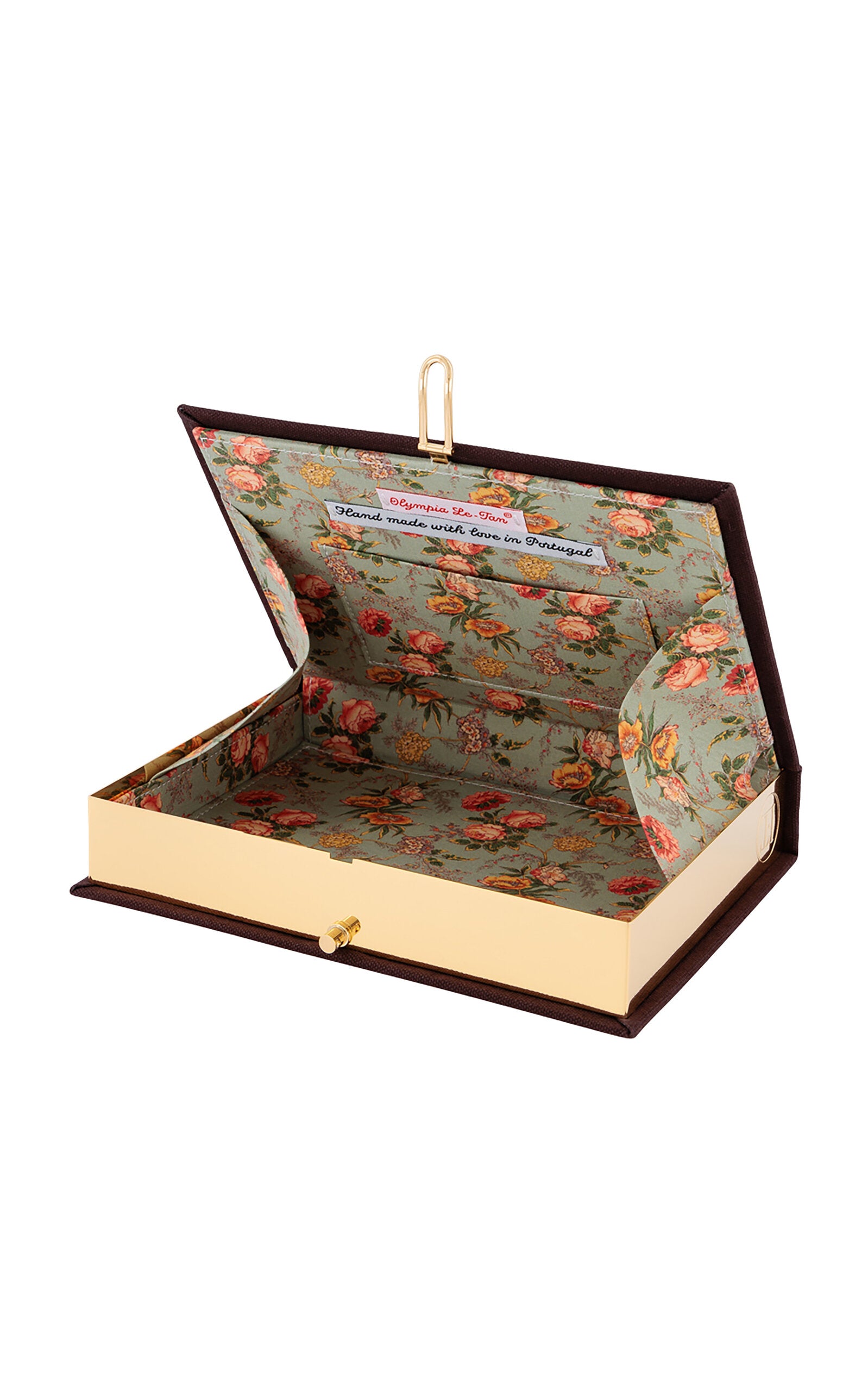 Vin Chaud Book Clutch by Olympia Le-Tan