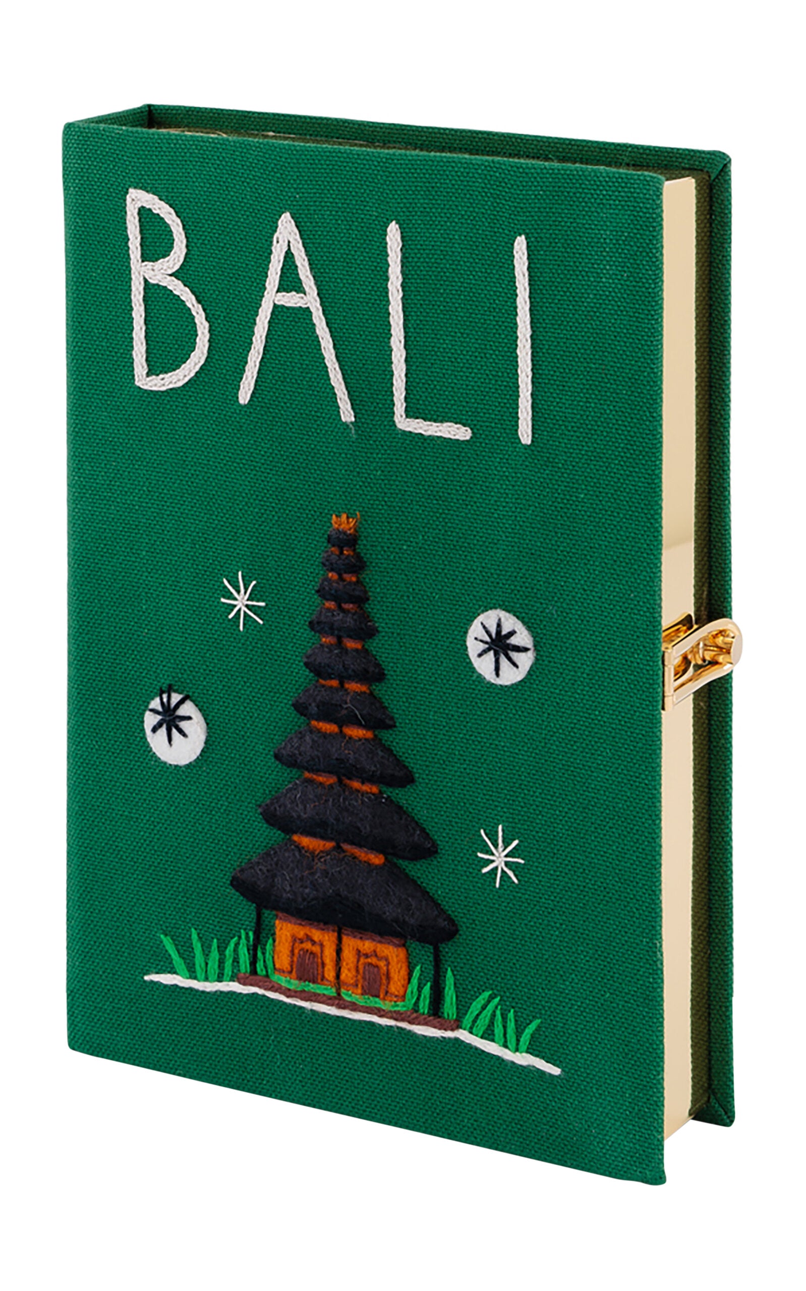 Bali Book Clutch by Olympia Le-Tan