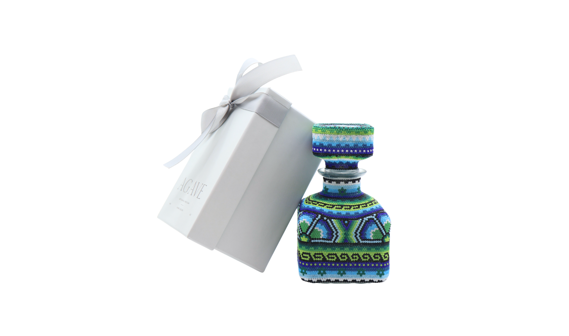 Huichol Decanter - Azul by Agave