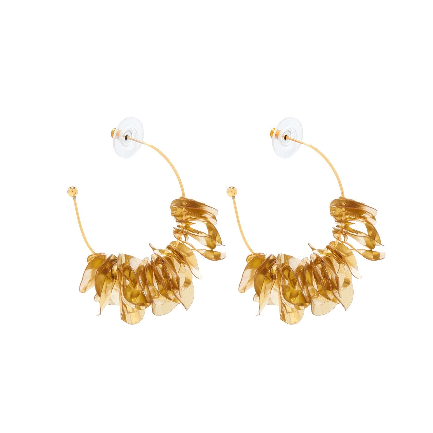 Mini Lolita Hoop Earrings Gold by Mignonne Gavigan