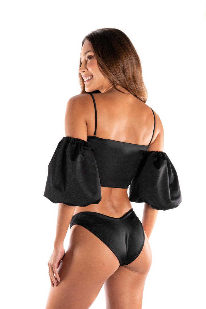 Loreto Bottom in Black by Sanlier
