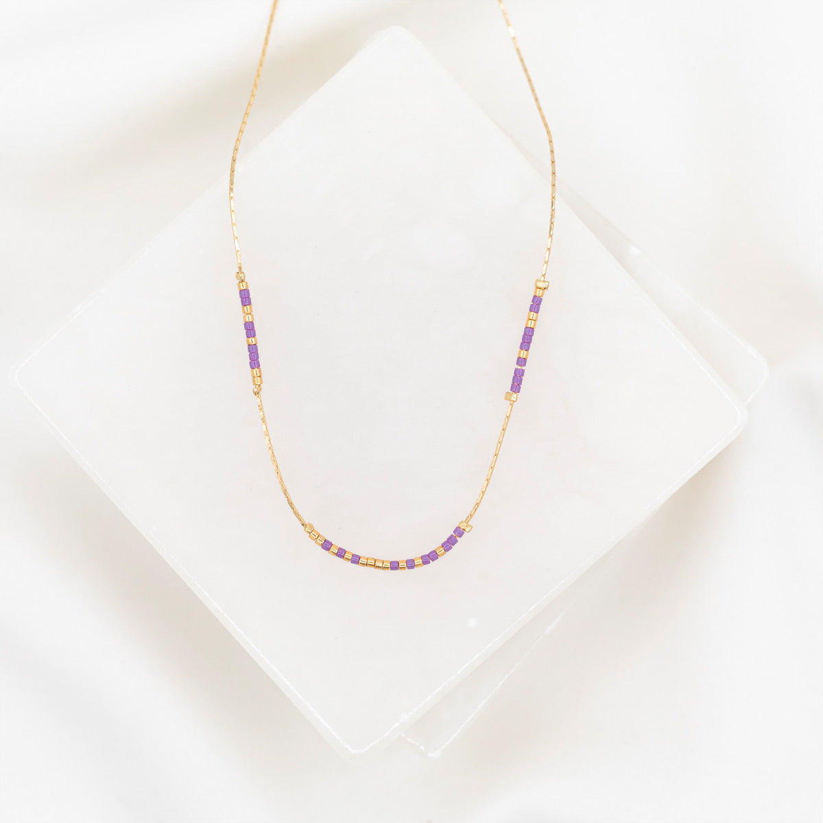 LSU Geaux! Morse Code Necklace by My Saint My Hero