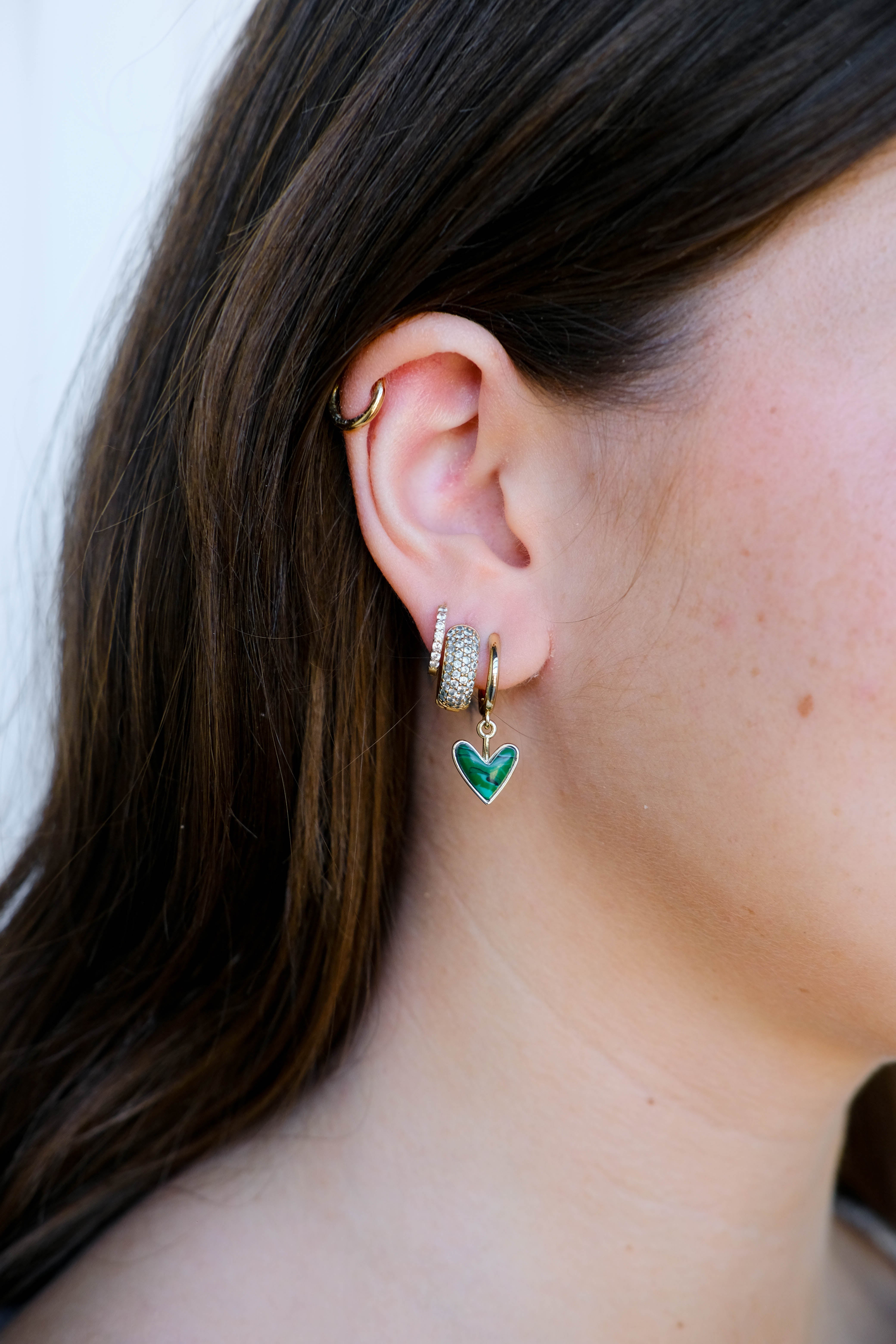 Malachite Sweetheart Huggies